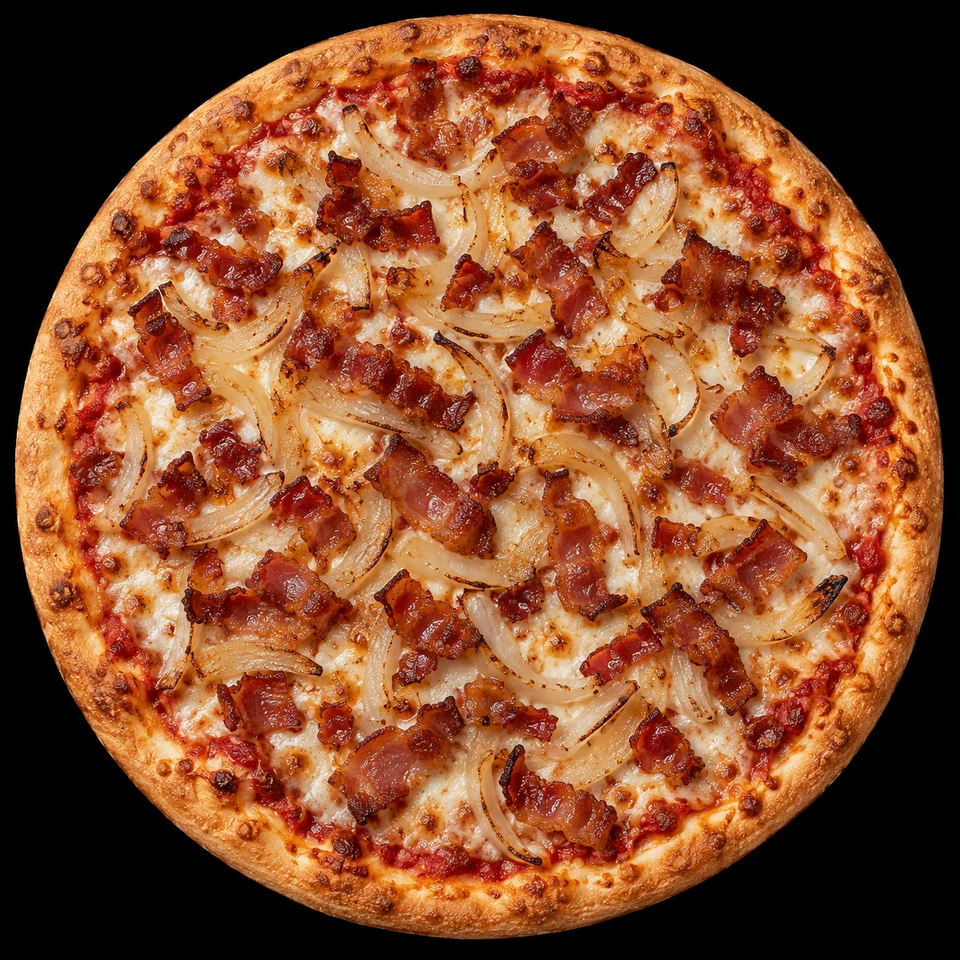 Bacon y cebolla
